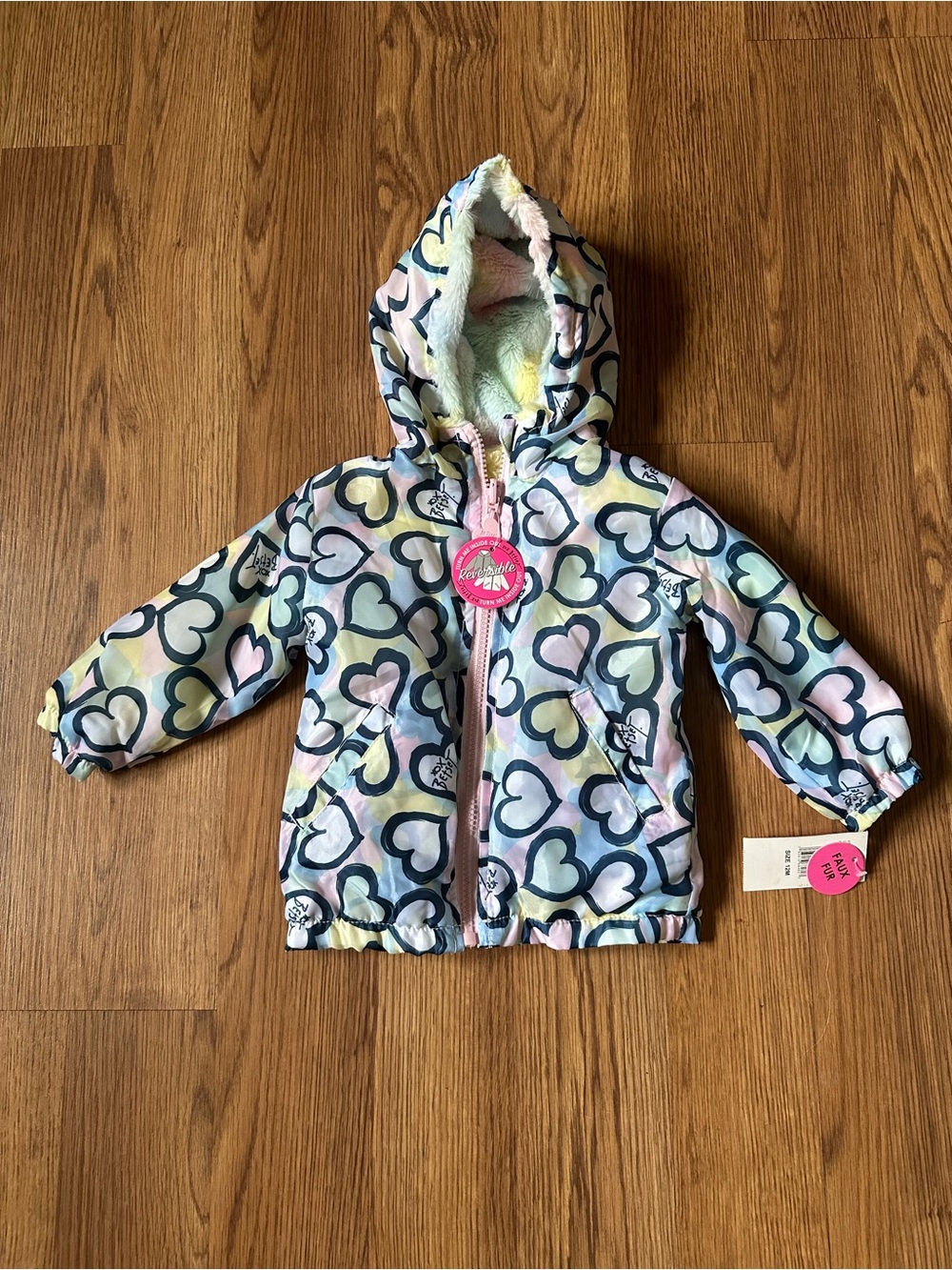NWT Betsey Johnson Reversible Jacket